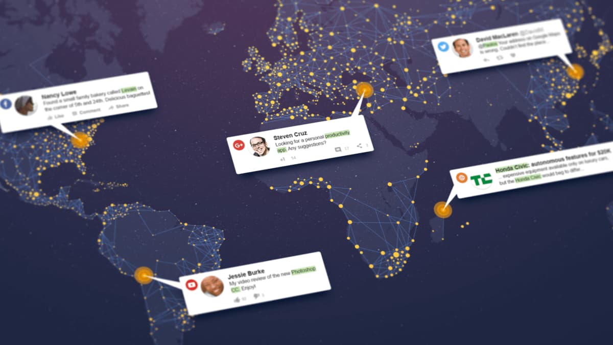 Social Listening & Alerting industry hero